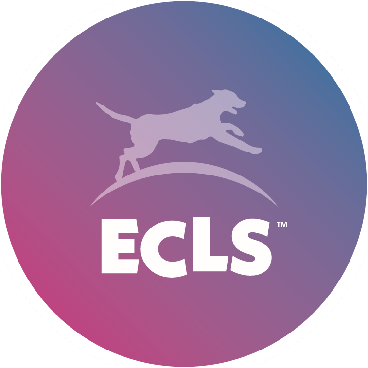 ECLS Circle Abbreviated Logo TM - Gradient Background